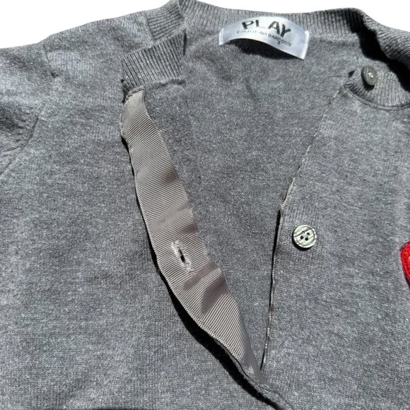 Comme des Garçons PLAY cardigan - Picture 7 of 7